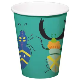 Pahvimukit Hy&ouml;nteiset 25cl 10 kpl