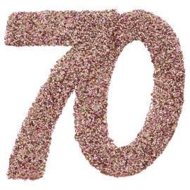 Kimallekonfetti 70 v Ruusukulta