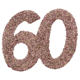 Kimallekonfetti 60 v Ruusukulta