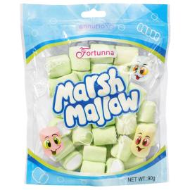 Marshmallows Syd&auml;met Vihre&auml;/Valkoinen 90g