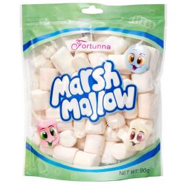 Marshmallows Syd&auml;met Pinkki/Valkoinen 90g