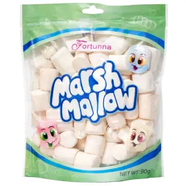 Marshmallows Syd&auml;met Pinkki/Valkoinen 90g