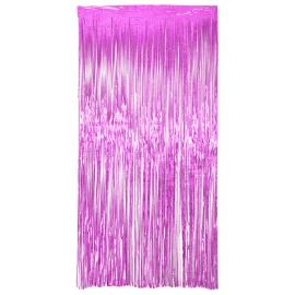 Juhlaverho Hohtava Vaaleanpunainen 200x100 cm