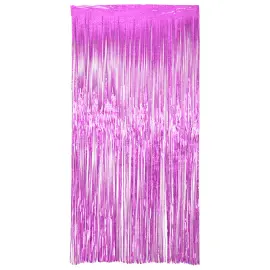 Juhlaverho Hohtava Vaaleanpunainen 200x100 cm