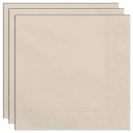 Paperiservetit Beige 20 kpl