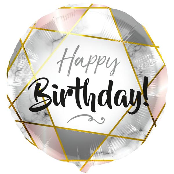 Folioilmapallo Happy Birthday Mamori Tähti