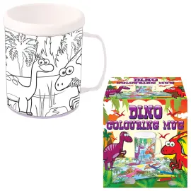 Väritettävä Dinosaurus Muki