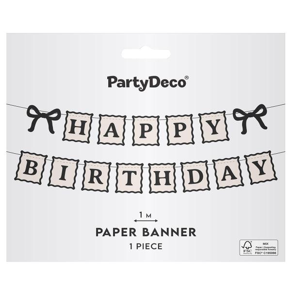 Happy Birthday Viirinauha Ruusukkeilla 1 m