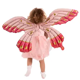 Puhallettavat Perhosen Siivet Pinkki