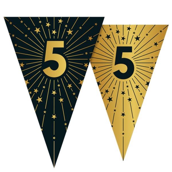 Viirinauha Tähdillä ja Numerolla 5