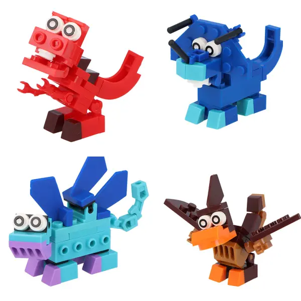 Dinosaurukset Rakennuspalikat
