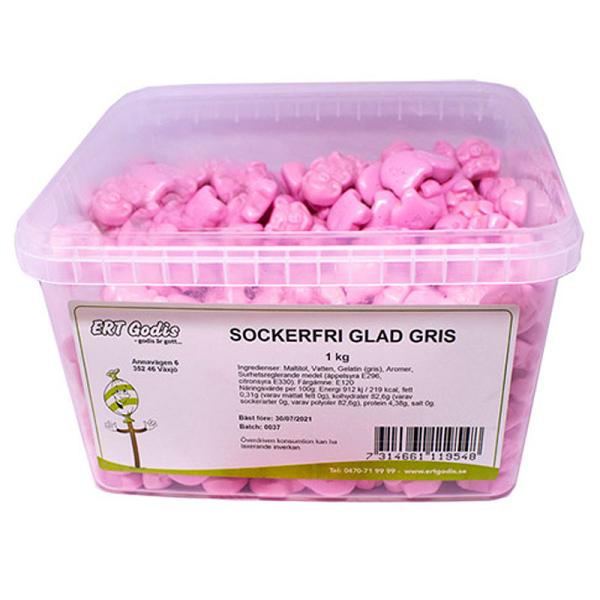 Glad Gris Sokeriton Karkki 1 Kg