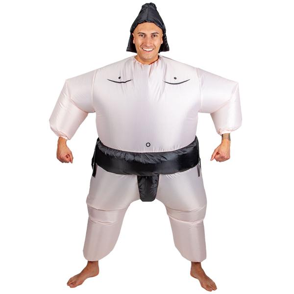 Puhallettava Sumo Naamiaisasu