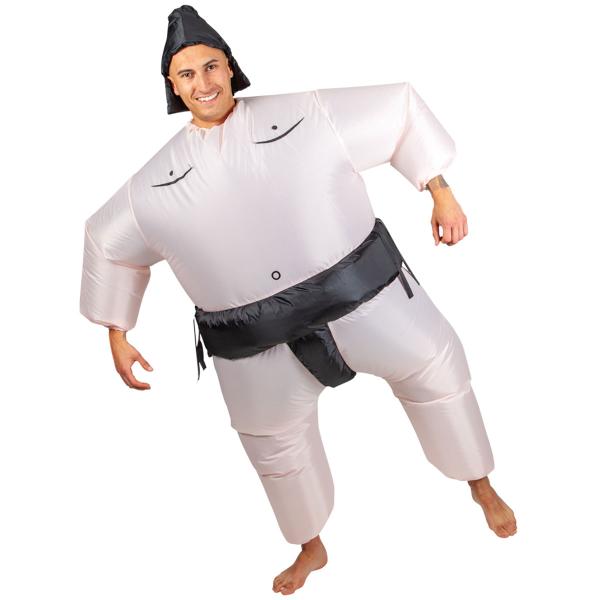 Puhallettava Sumo Naamiaisasu