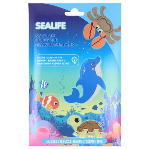 3D Raaputuspalapeli Meren Elämä