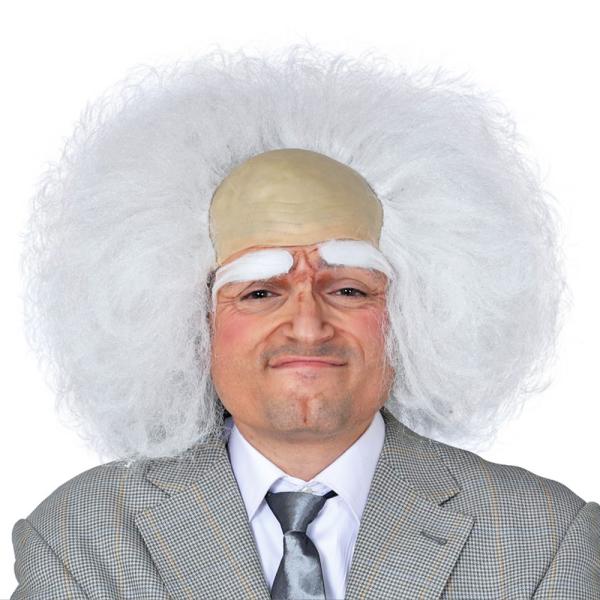 Professori Kihara Valkoinen Peruukki