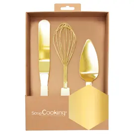 Kultainen Leivontav&auml;lineet Setti