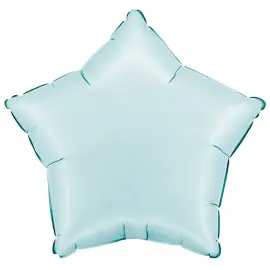 Folioilmapallo Tähti Satin Pastellinsininen