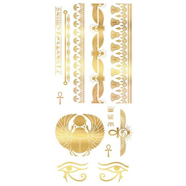 Puolipysyvät Tatuoinnit Egyptiläinen Kulta