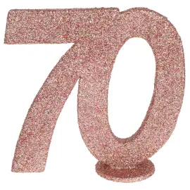Kimalteleva 70-vuotiskoristelu Ruusukulta