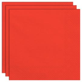 Paperiservetit Punainen
