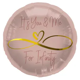 Folioilmapallo It's You & Me For Infinity