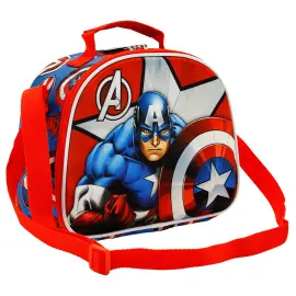 Captain America 3D Lounaslaukku