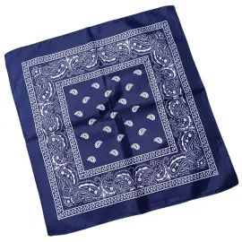 Tummansininen Bandana