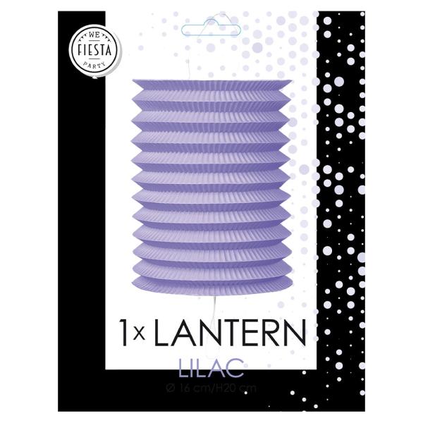 Paperilyhty Lieriö Vaalea Violetti