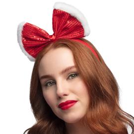 Joulupanta Rusetilla Punainen