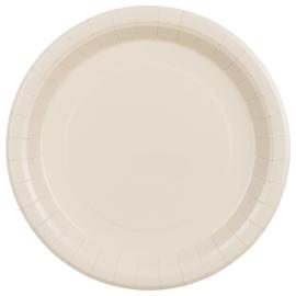 Pahvilautaset Beige 23 cm 6 kpl