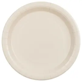 Pahvilautaset Beige 23 cm 6 kpl