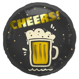 Folioilmapallo Pyöreä Cheers