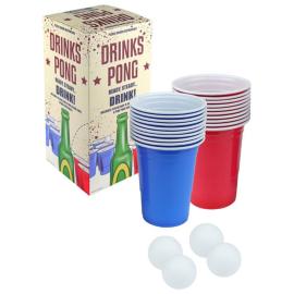 Juomapeli Beer Pong 24 kpl