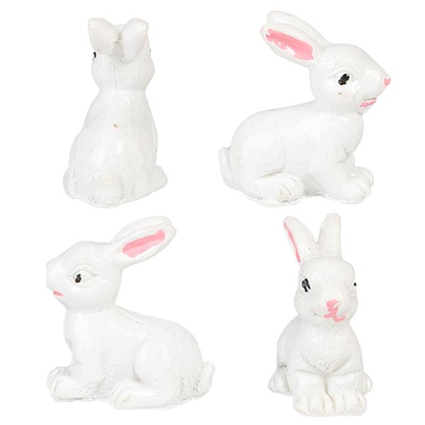 Kani Valkoinen 3cm 4 kpl