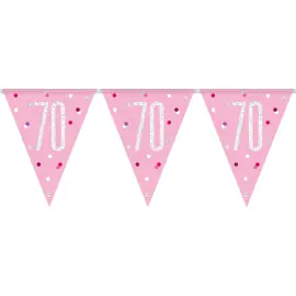 Lippuviirinauha 70 Vuotta Vaaleanpunan & Hopea