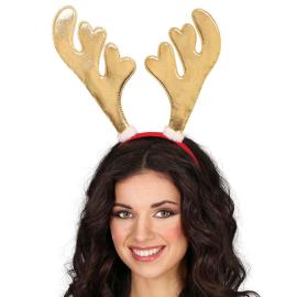 Isot Kultaiset Poronsarvet Pannassa