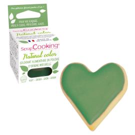 Elintarvikeväri Jauhe Vihreä ScrapCooking