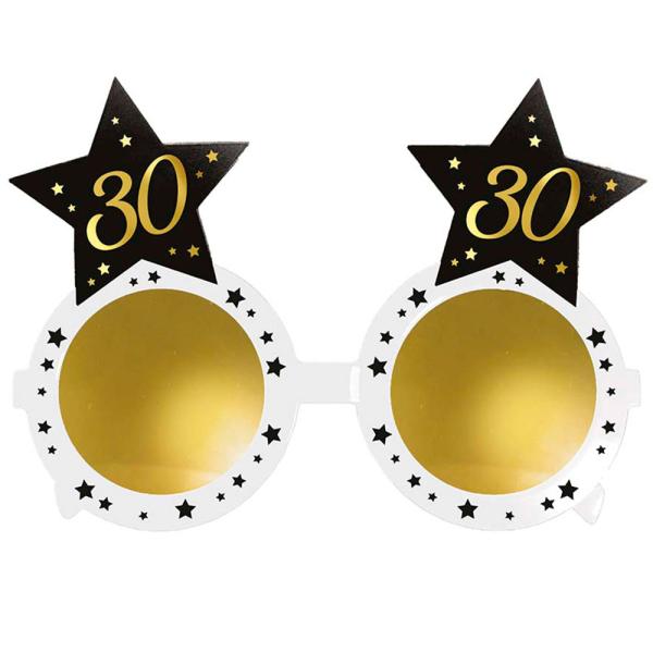 30-vuotis Silmälasit Tähtillä