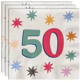 Servetit Tähdillä 50-vuotta 20 kpl