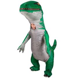 Puhallettava Dinosaurusasu Vihreä