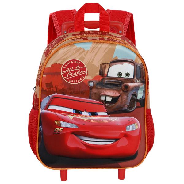 Cars 3 3D Reppu Pyörillä