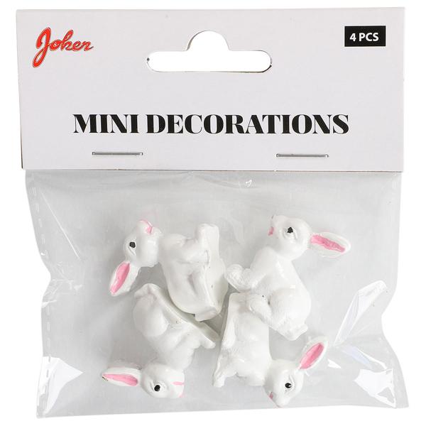 Kani Valkoinen 3cm 4 kpl