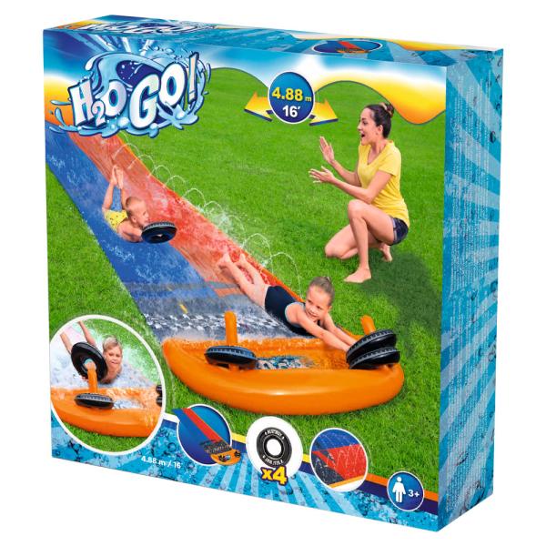 Vesiliukumäki Tupla Splashy Speedway