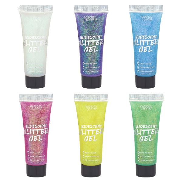 Splashes & Spills Iridescent Glitter Geeli