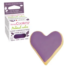 Elintarvikeväri Jauhe Violetti ScrapCooking