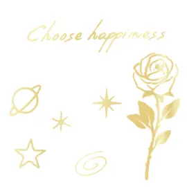 Siirtotatuoinnit Happiness 3-kpl