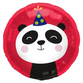 Folioilmapallo Pyöreä Panda