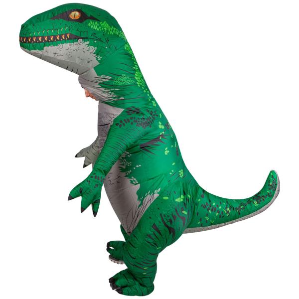 Puhallettava Dinosaurusasu Vihreä