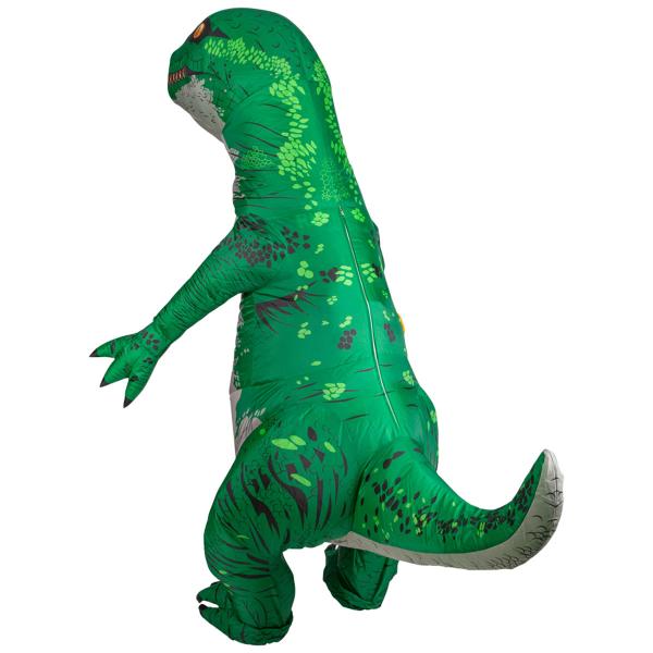 Puhallettava Dinosaurusasu Vihreä